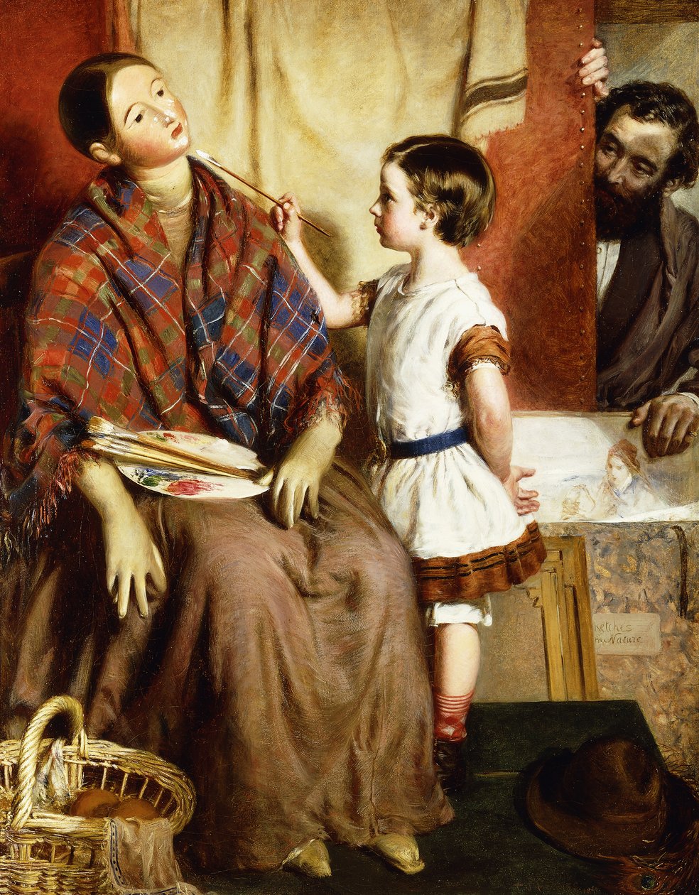 Een eerste poging, 1860 door Thomas John Hughes