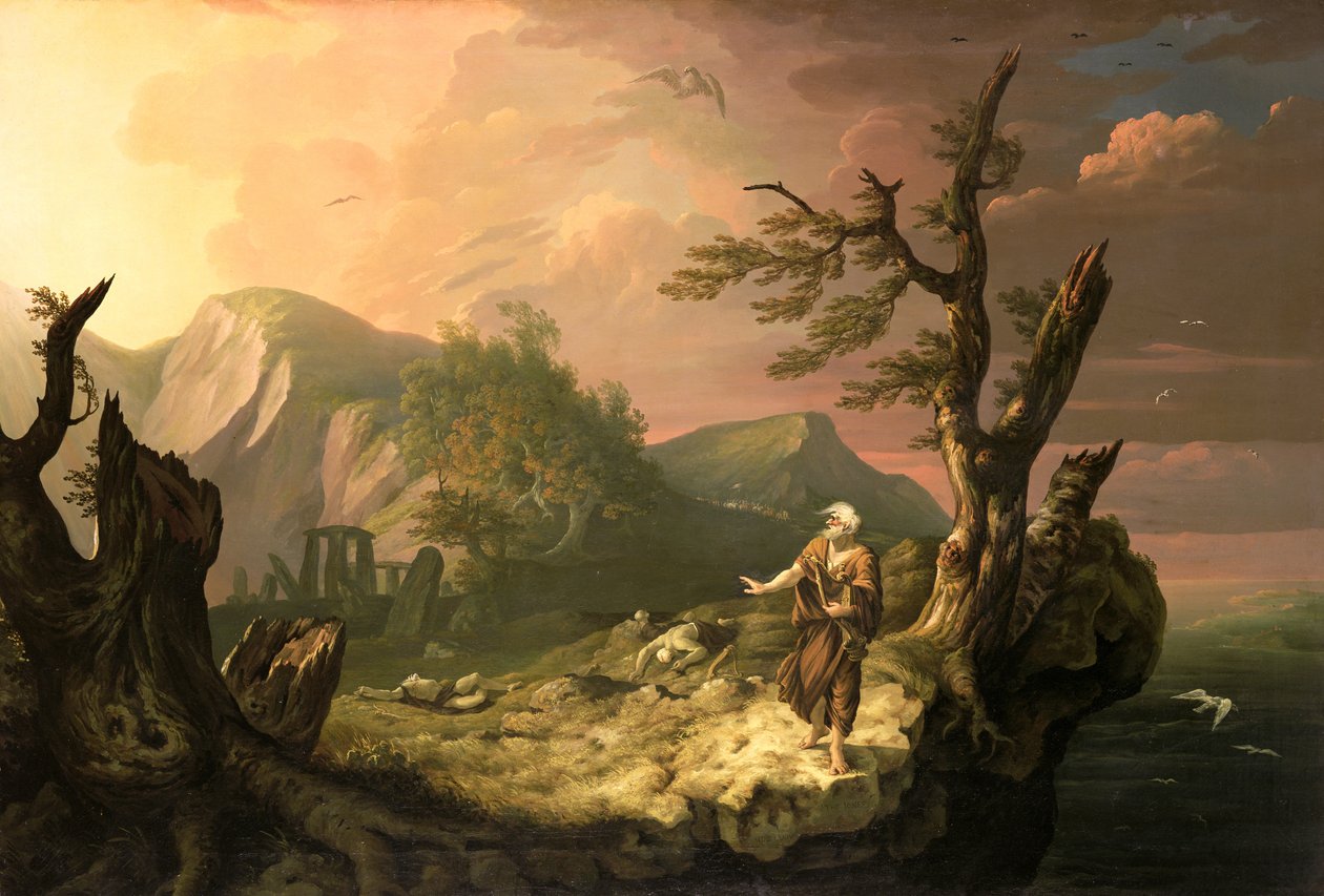De Bard door Thomas Jones