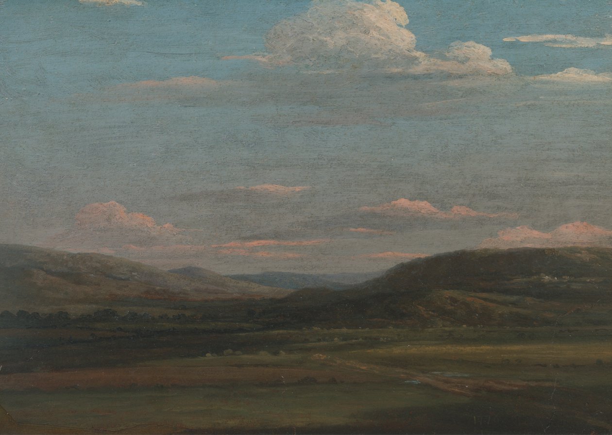 Het dal van Pencerrig door Thomas Jones
