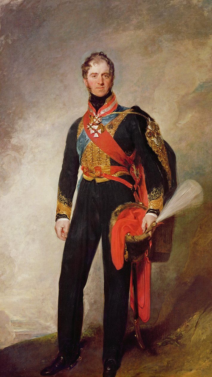 Henry William Paget, 1e Markies van Anglesey door Thomas Lawrence