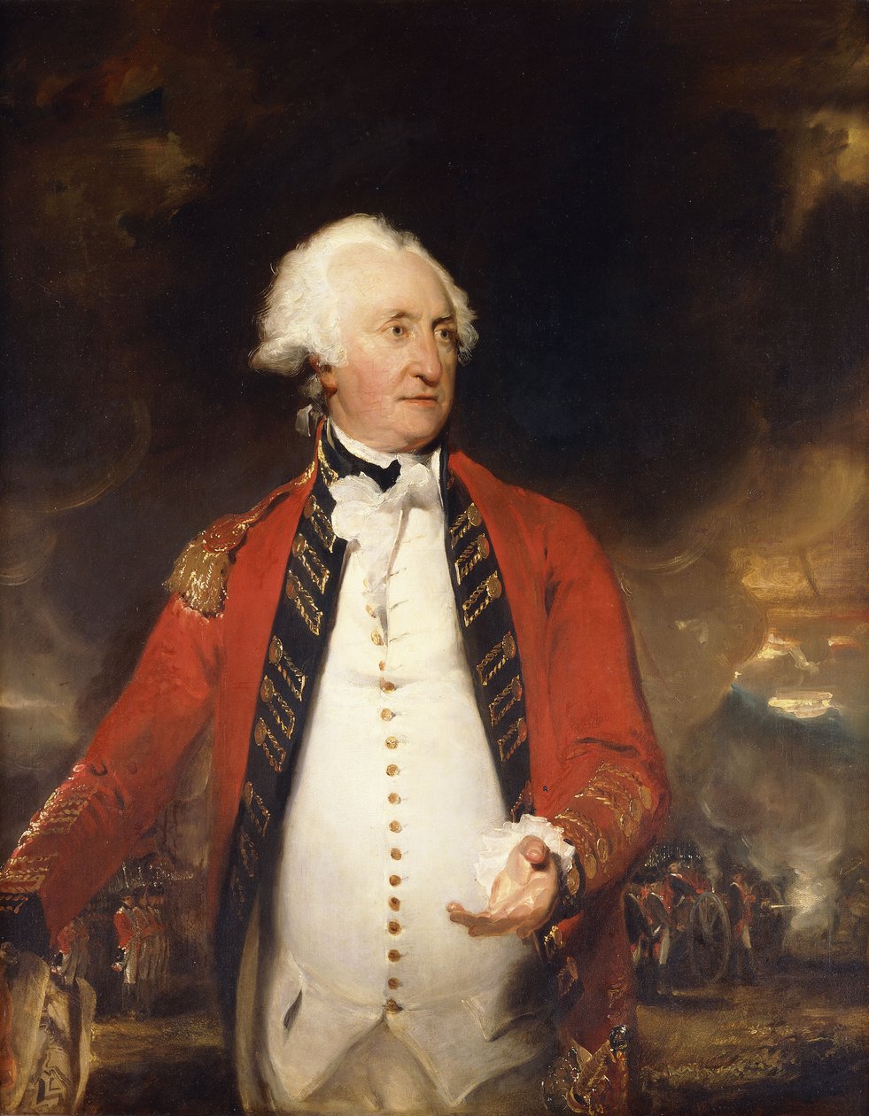 Portret van generaal James Pattison door Thomas Lawrence