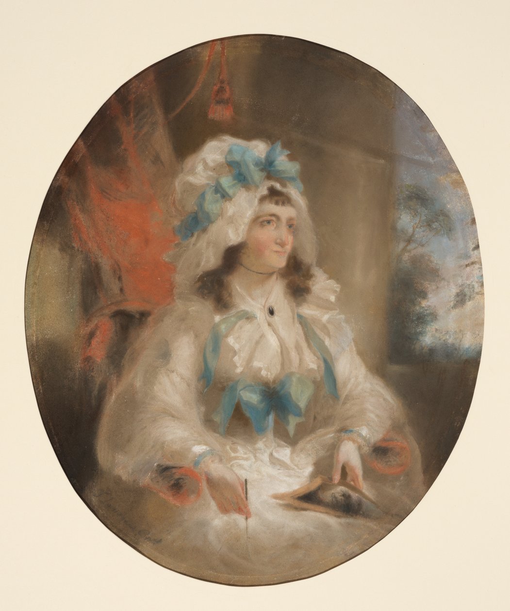 Portret van Miss Mary Hartley door Thomas Lawrence