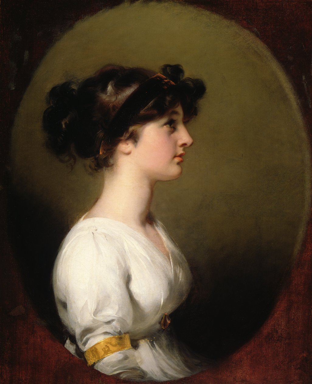 De Eerwaarde Caroline Upton, ca. 1800 door Thomas Lawrence