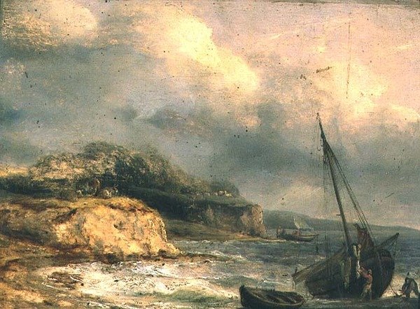 Kustscène door Thomas Luny