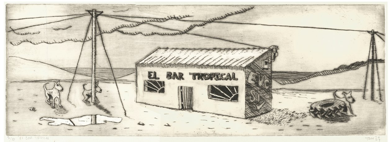 El Bar Tropical door Thomas MacGregor