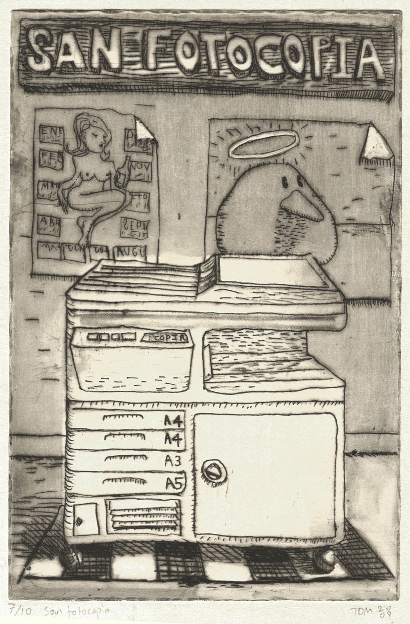 San Fotocopia door Thomas MacGregor