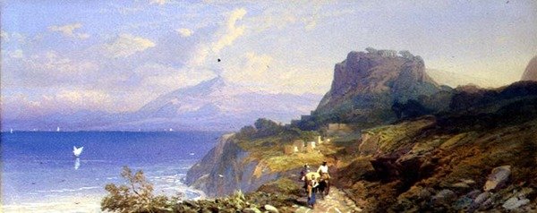 Taormina door Thomas Miles Richardson