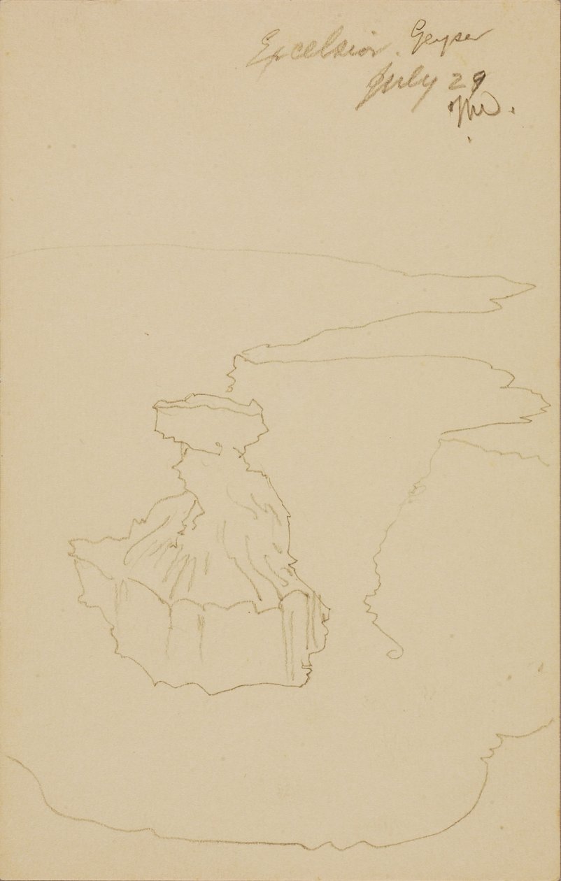 Excelsior-geiser, Yellowstone Park door Thomas Moran