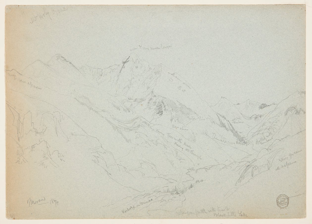 Mount Holy Cross door Thomas Moran