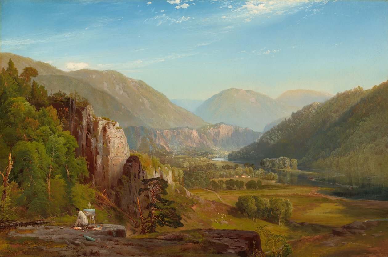De Juniata, Avond door Thomas Moran