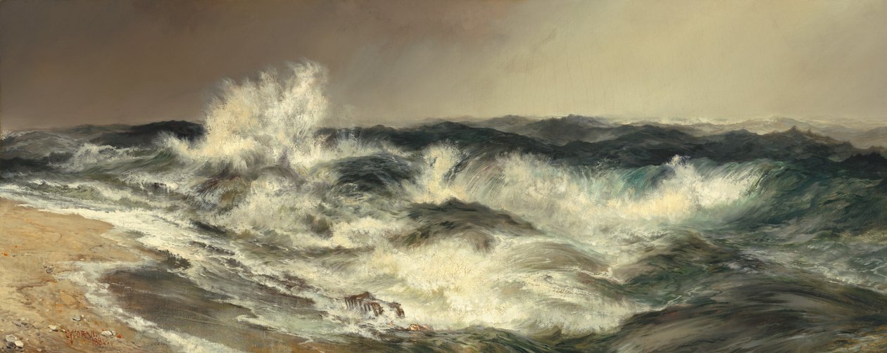 De Veel Klinkende Zee door Thomas Moran