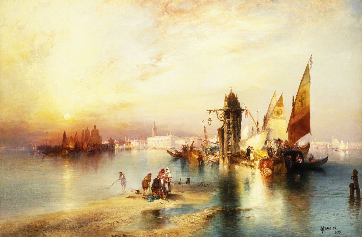 Venetië door Thomas Moran