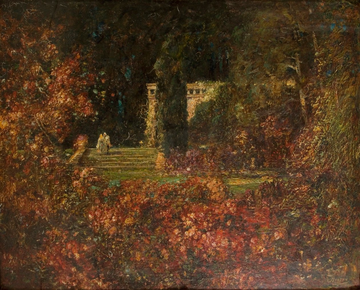 Herinneringstuin, 1884-1930 door Thomas Mostyn