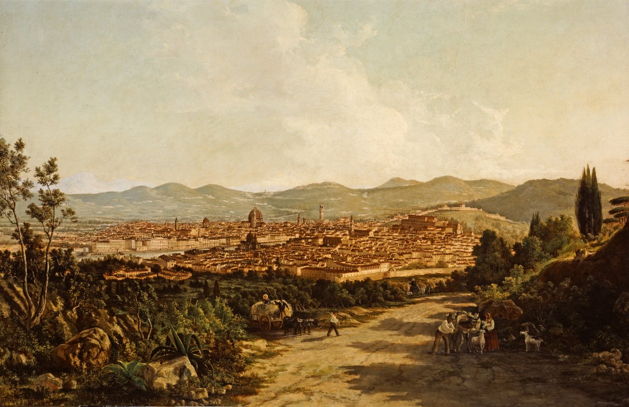 Florence in de 18e eeuw door Thomas Patch