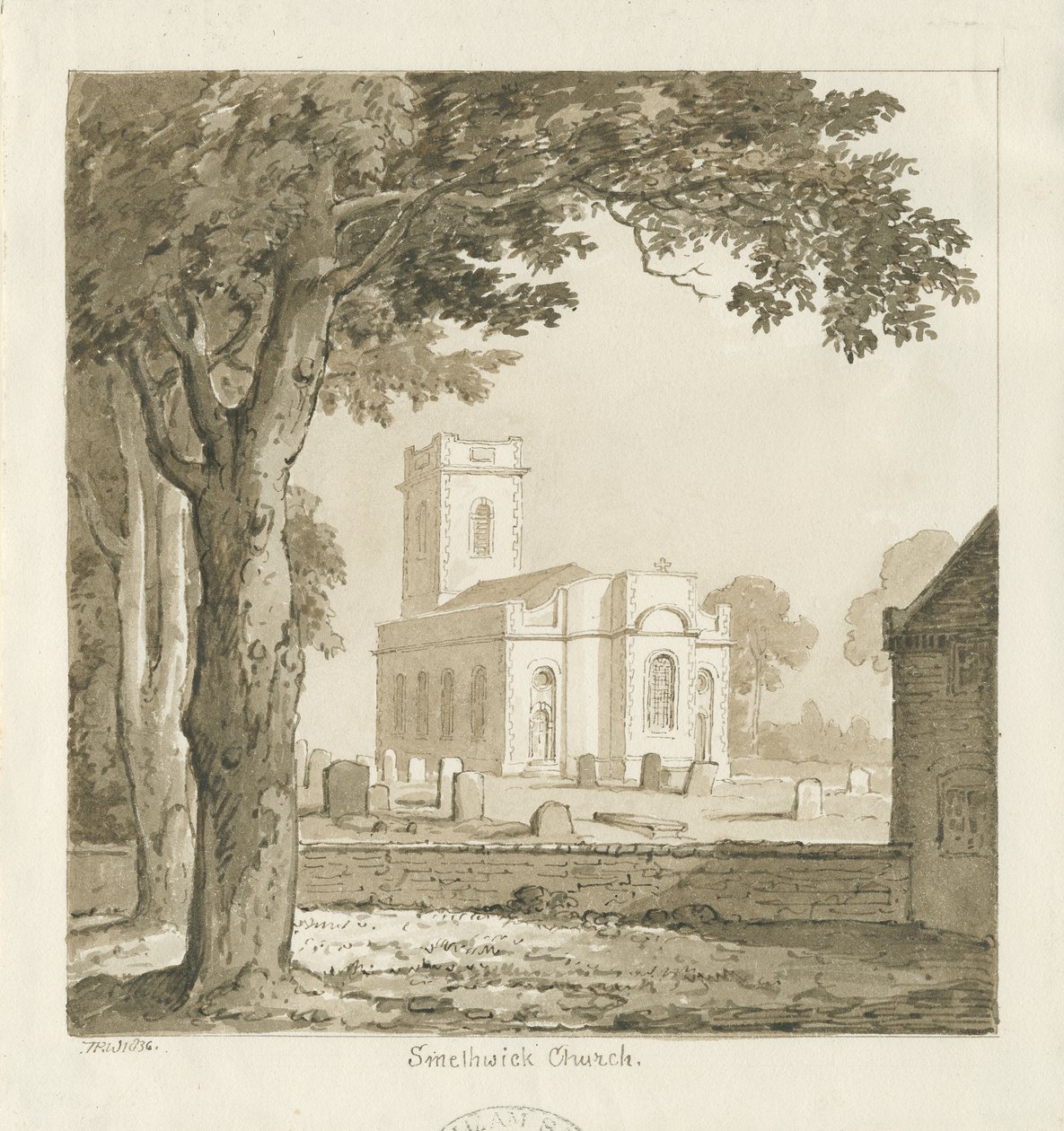 Smethwick Kerk door Thomas Peploe Wood