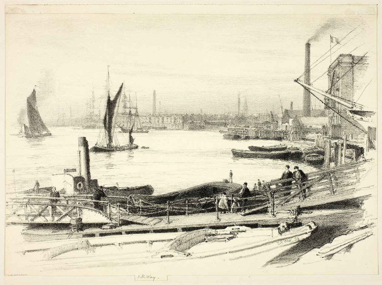 West India Dock door Thomas Robert Way
