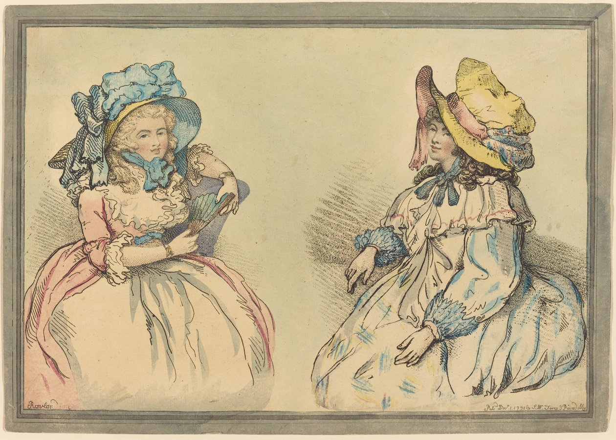 Schoonheden door Thomas Rowlandson