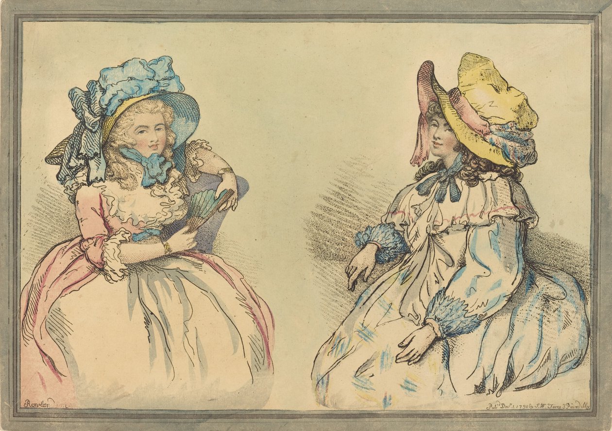 Schoonheden door Thomas Rowlandson
