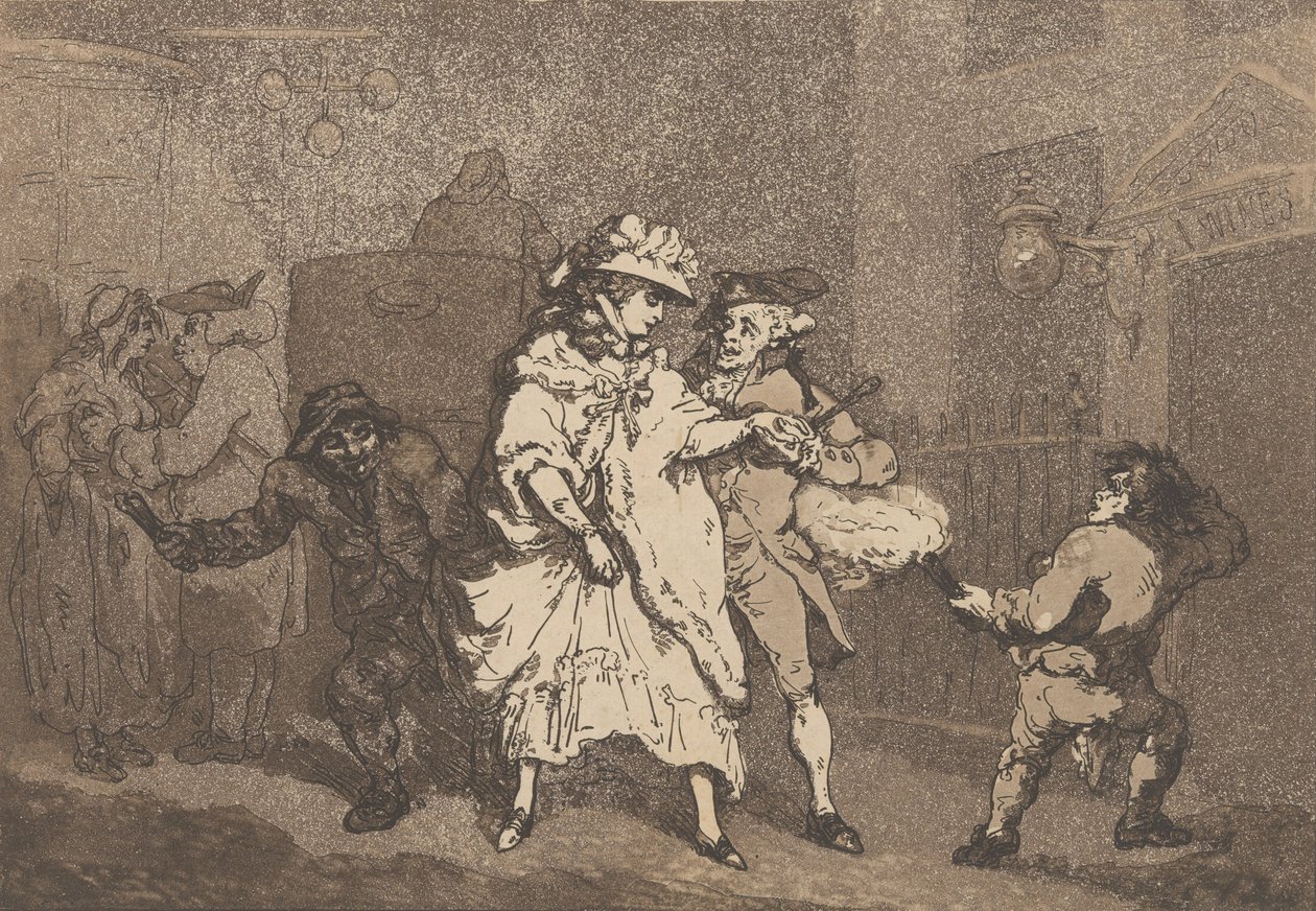 Beleefdheid door Thomas Rowlandson