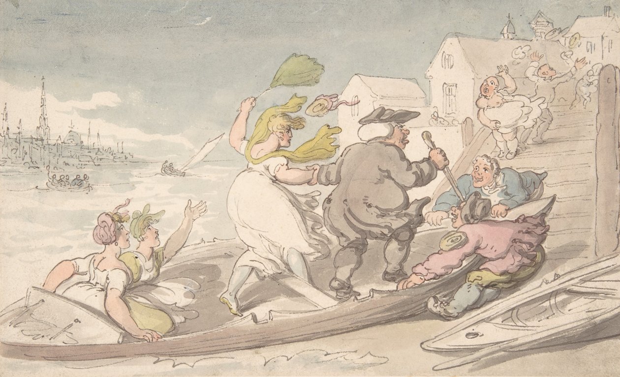 Oostelijke Winden, ca. 1810 door Thomas Rowlandson.