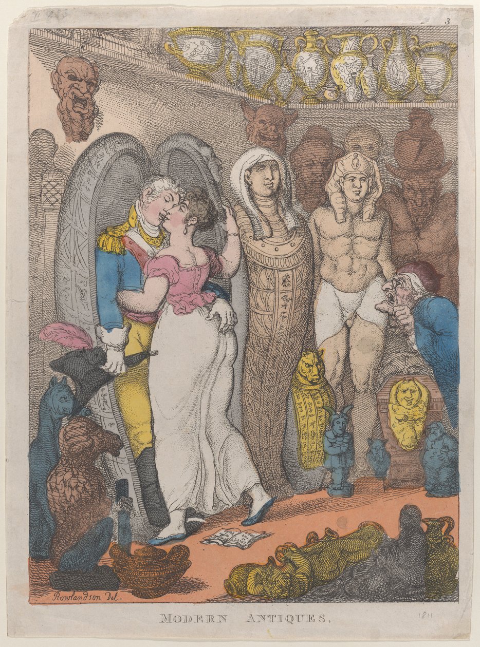 Moderne Oudheden door Thomas Rowlandson