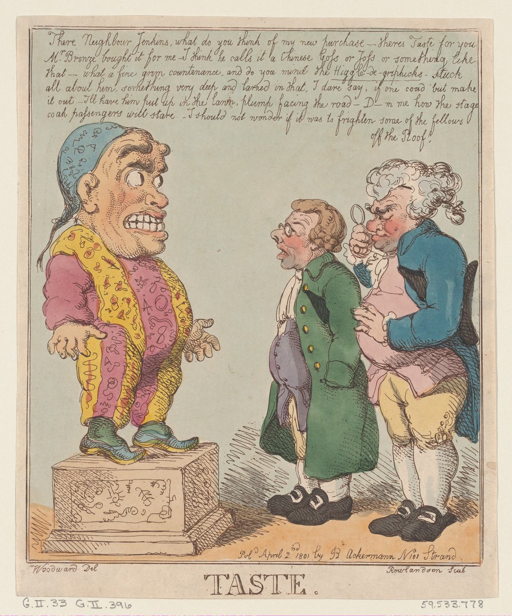 Smaak door Thomas Rowlandson