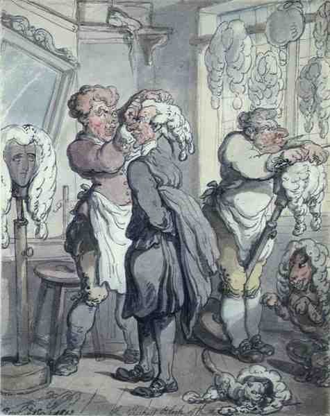 "Het Dikste Blok van de Drie" door Thomas Rowlandson