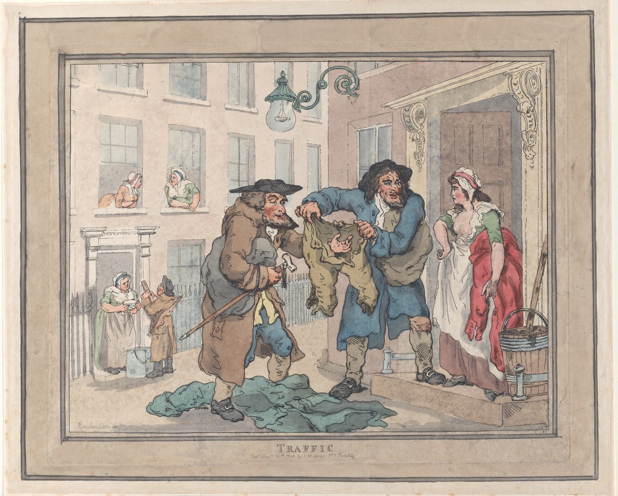 Verkeer door Thomas Rowlandson