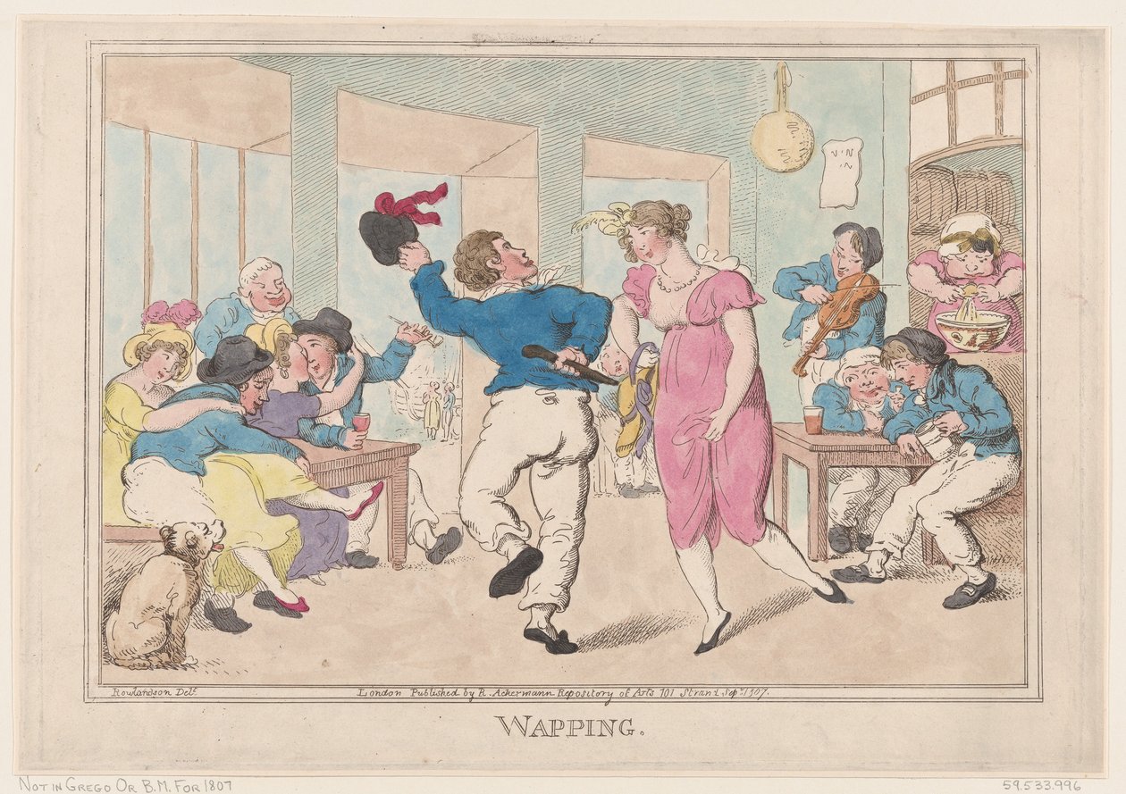 Wapping door Thomas Rowlandson