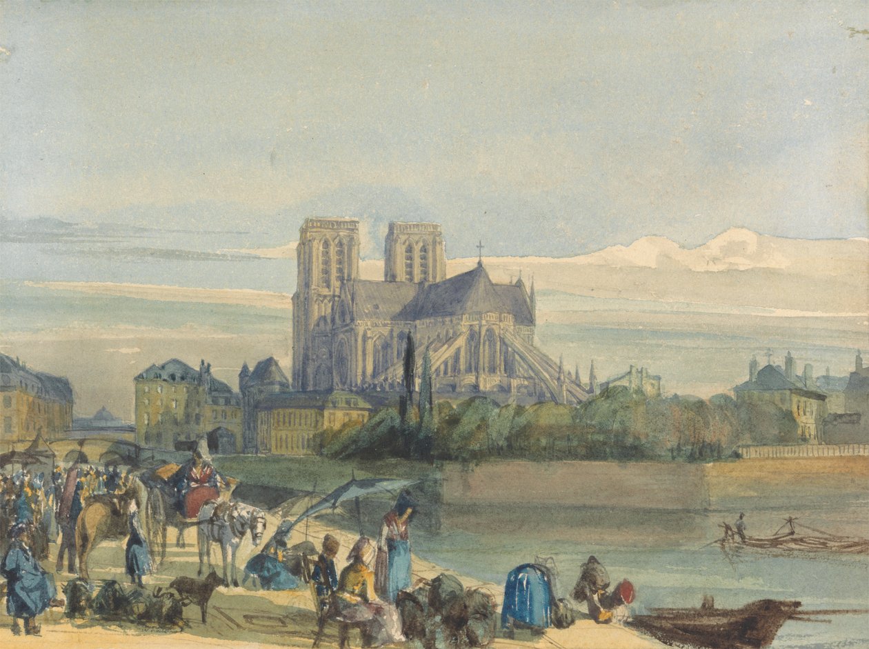 Notre Dame, Parijs door Thomas Shotter Boys