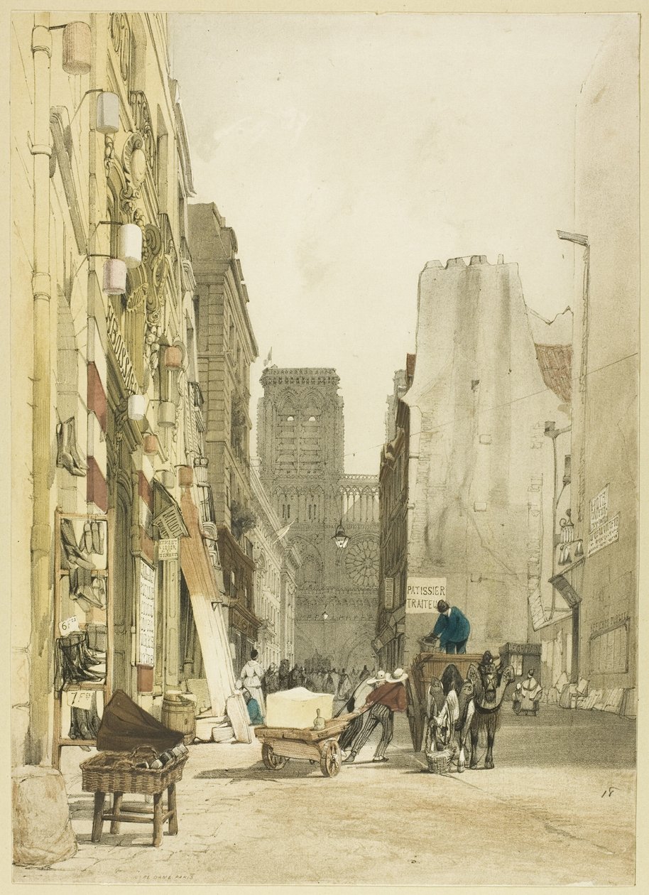 Rue Notre Dame, Parijs door Thomas Shotter Boys