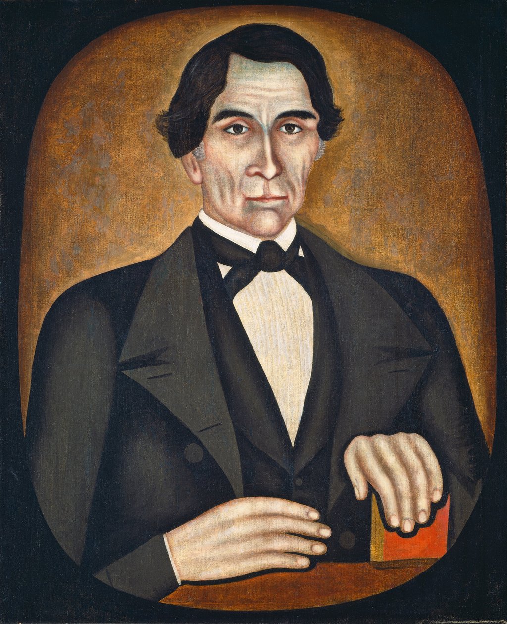 Portret van een man door Thomas Skynner