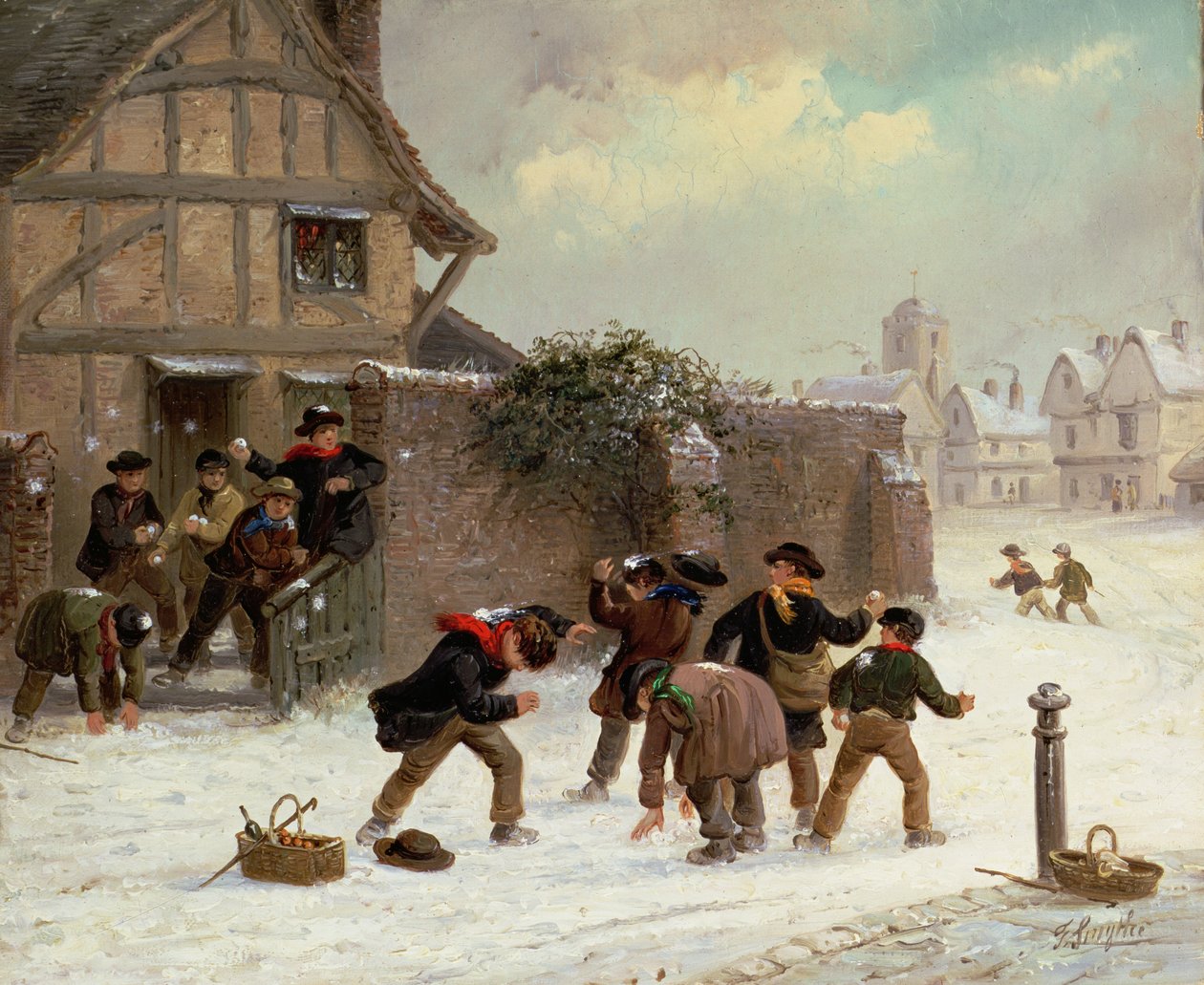 Sneeuwballen door Thomas Smythe