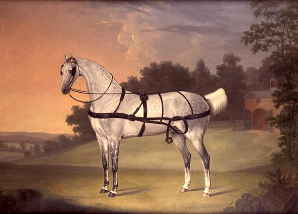 Portret van schoonheid, tien jaar oud door Thomas Stringer
