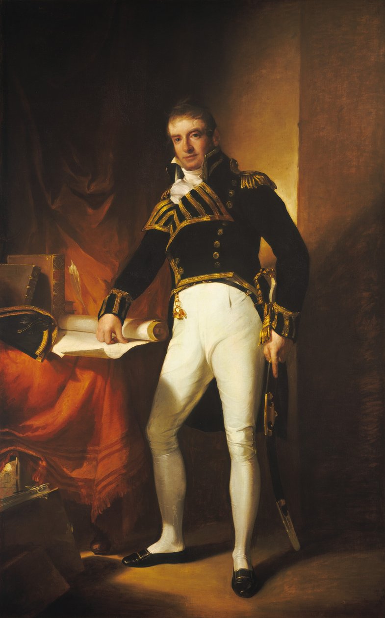 Kapitein Charles Stewart door Thomas Sully