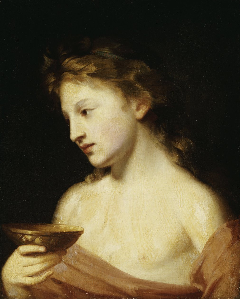 Ganymedes, eind 19e eeuw door Thomas Sully