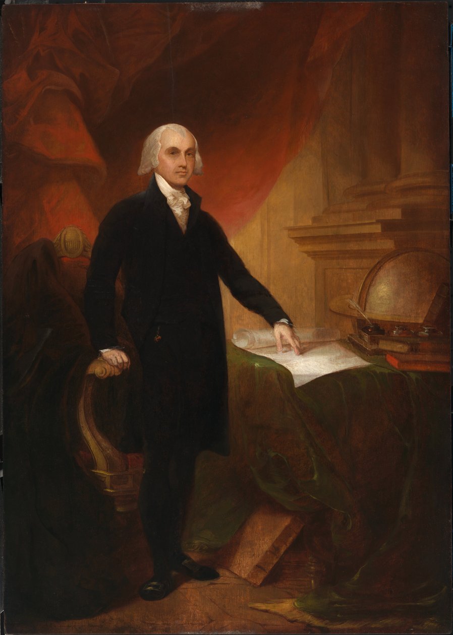 James Madison door Thomas Sully