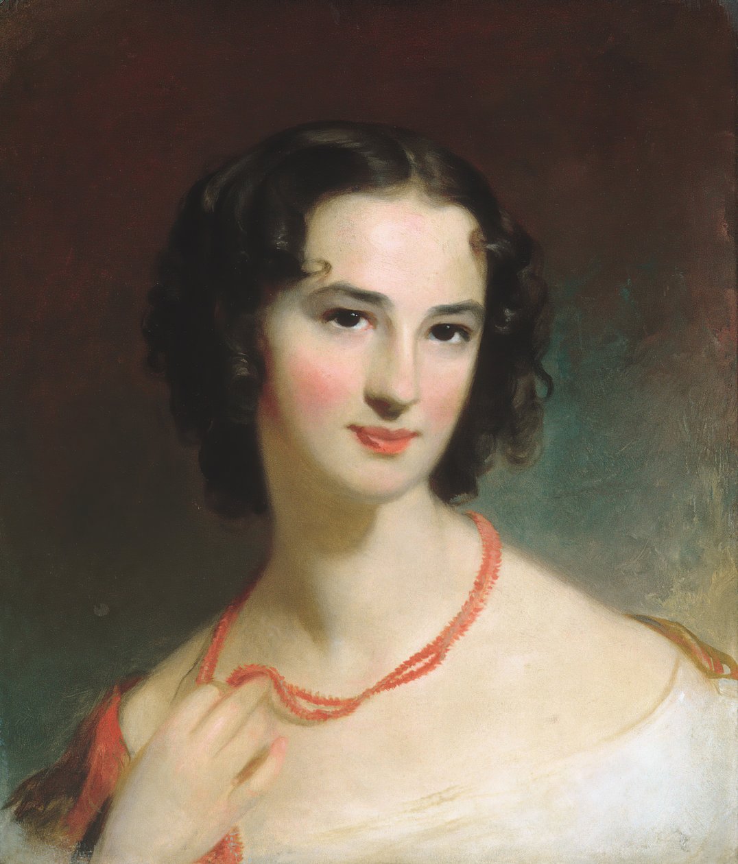 Mevrouw James Montgomery, Jr., ca. 1845 door Thomas Sully