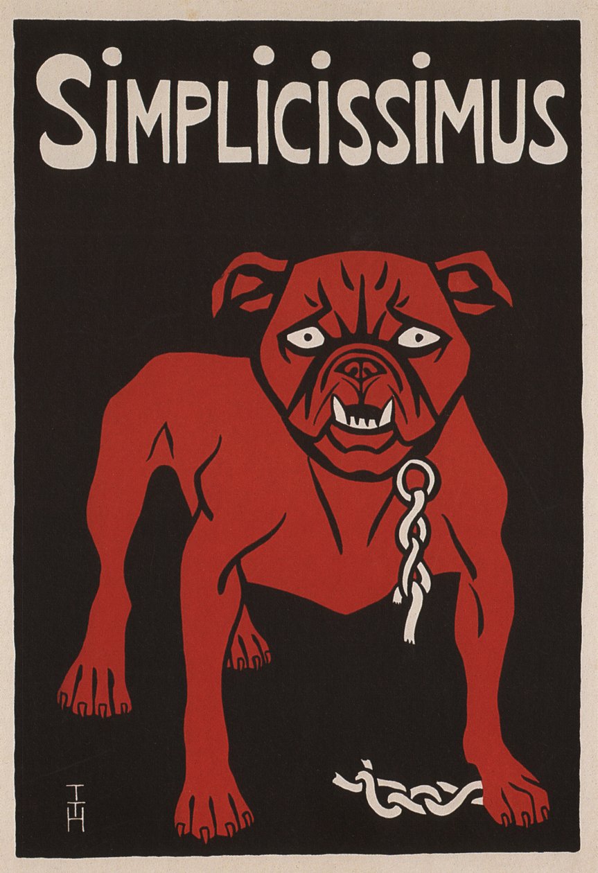 Simplicissimus, 1896 door Thomas Theodor Heine