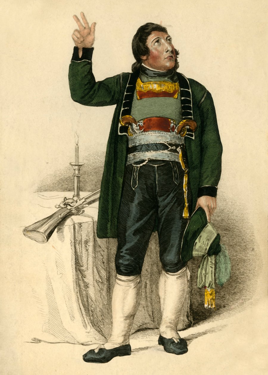 Commandant Schoenecher, 1809 door Thomas Uwins