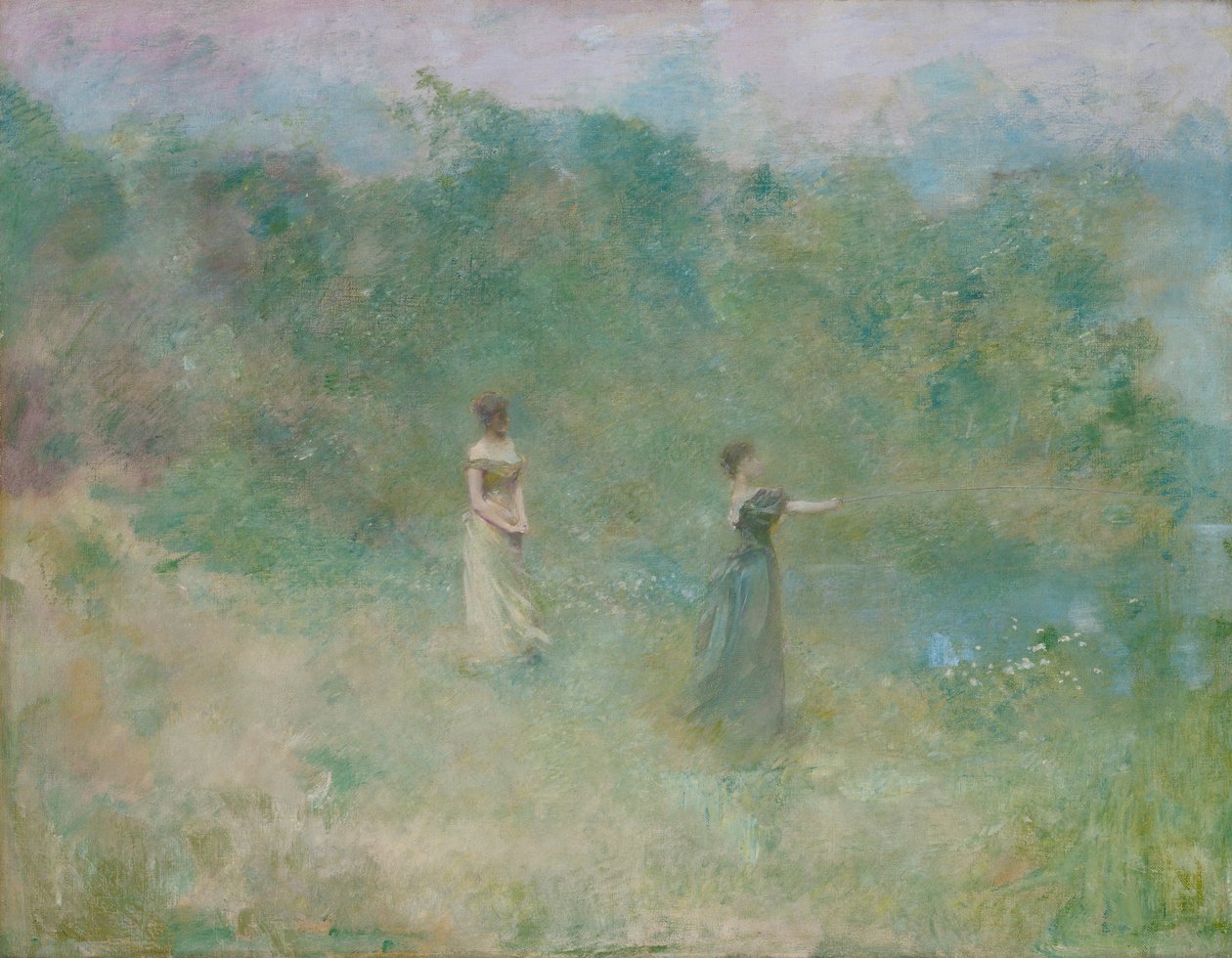 Zoemer door Thomas Wilmer Dewing