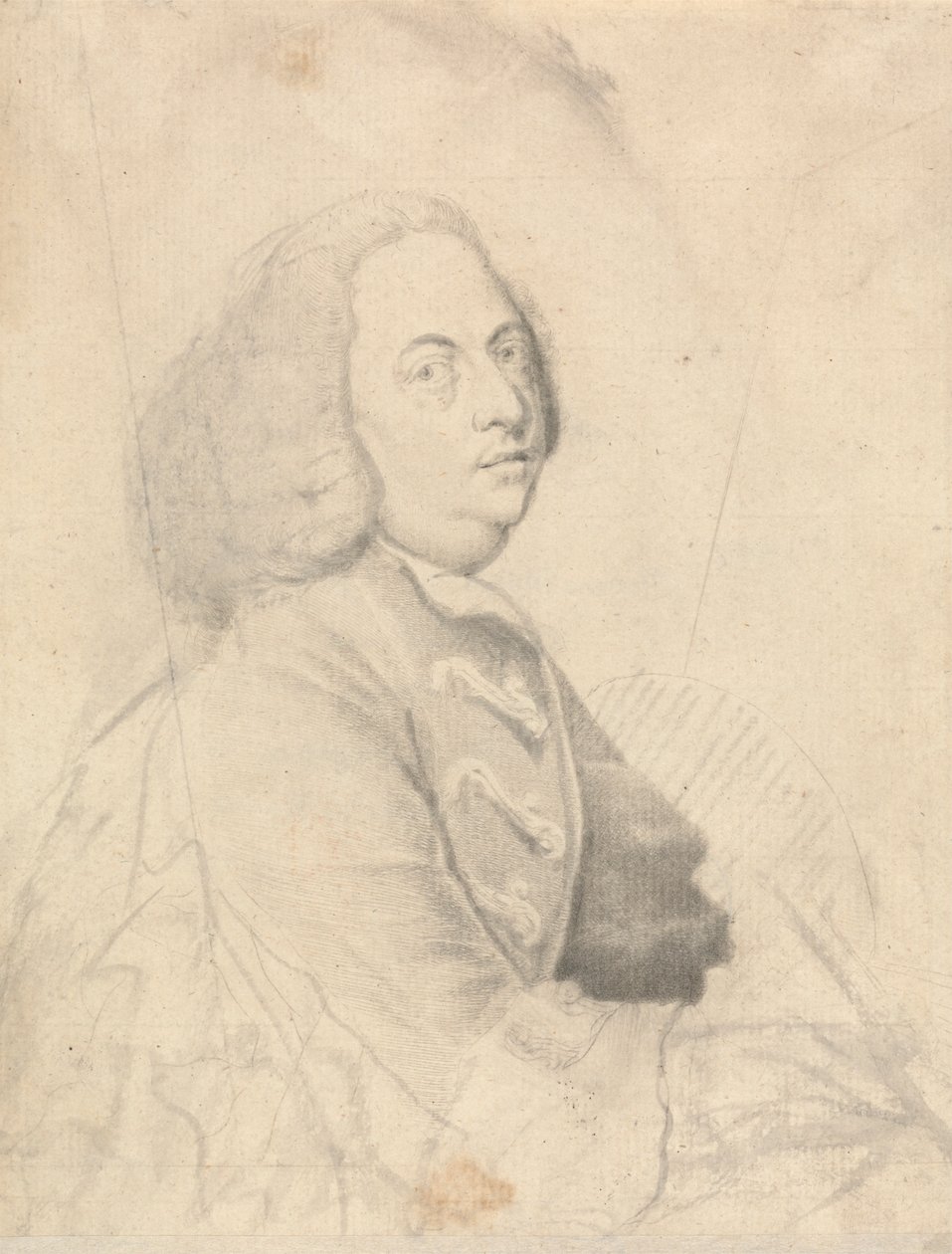 Zelfportret door Thomas Worlidge