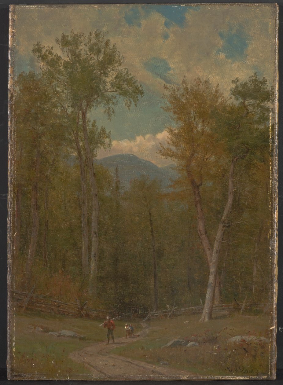 Landschap door Thomas Worthington Whittredge