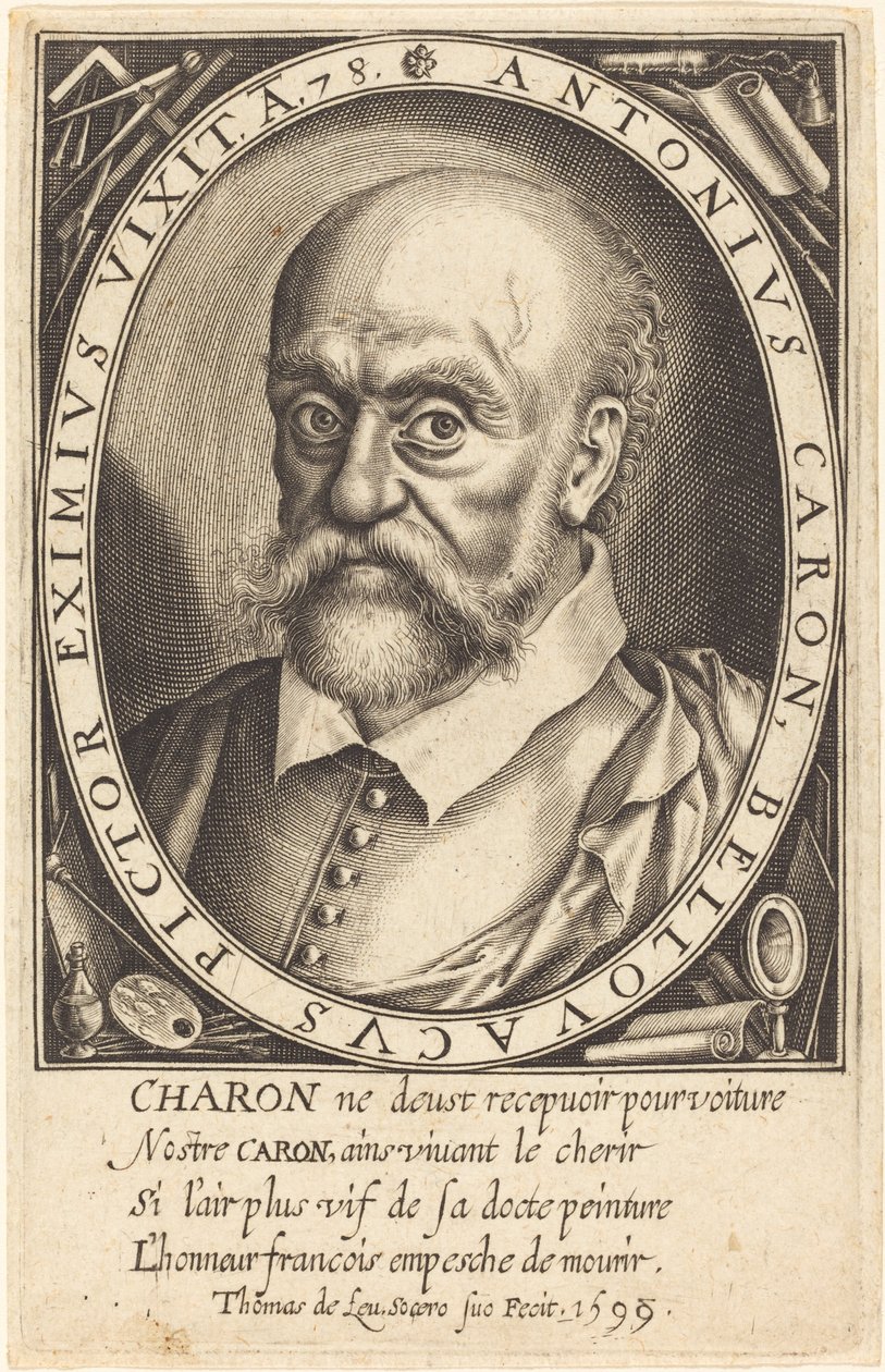 Antoine Caron door Thomas de Leu