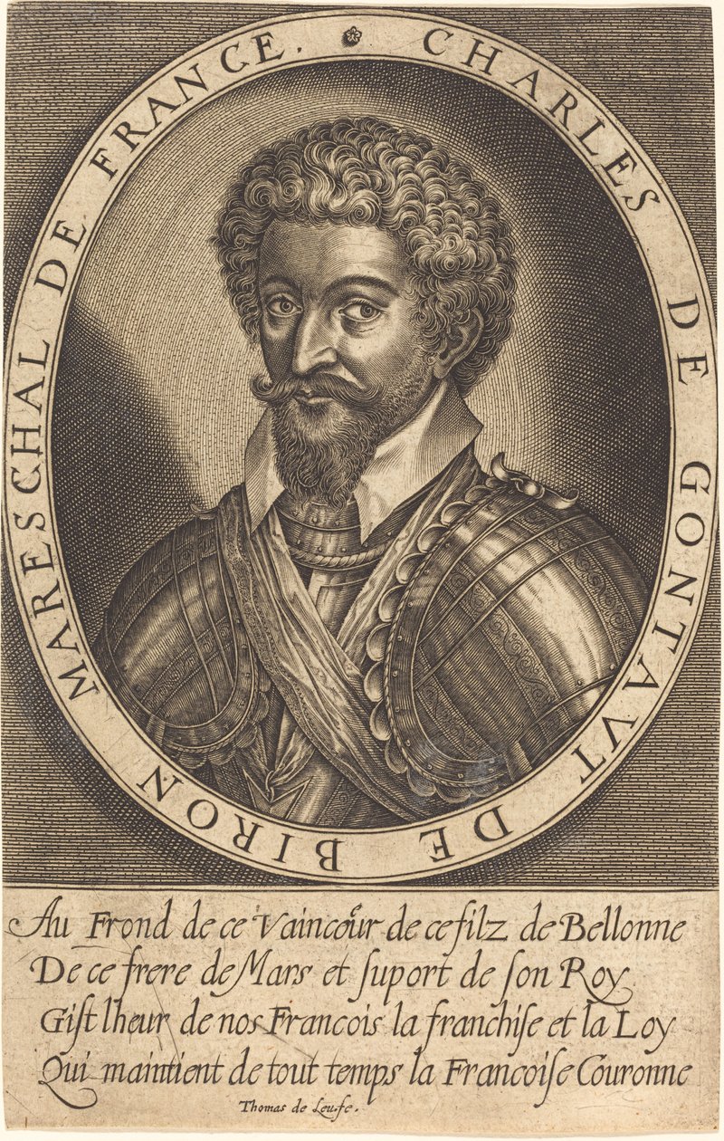 Charles de Gontaut, Hertog van Biron door Thomas de Leu
