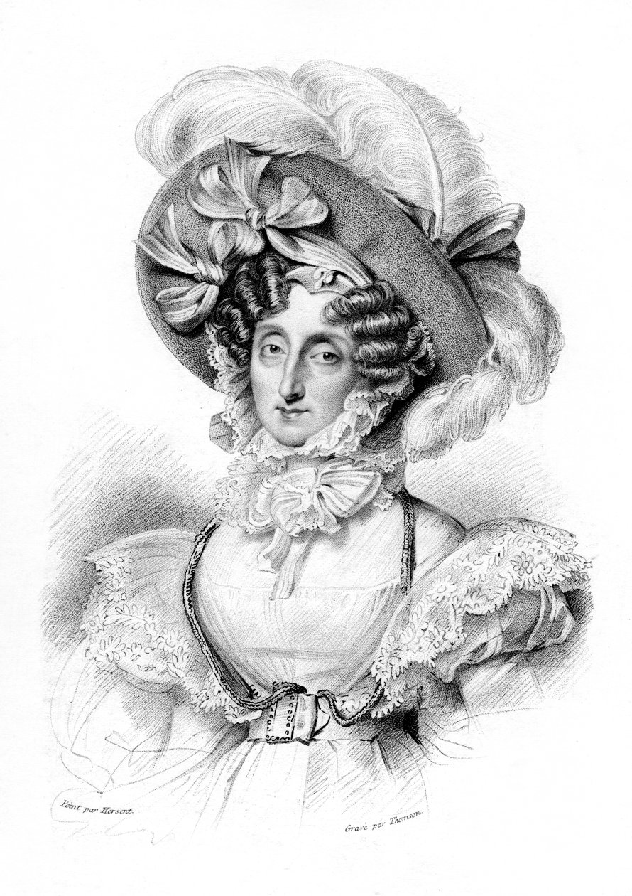 Maria Amalia van de Twee Siciliën, 19e eeuw door Thomson