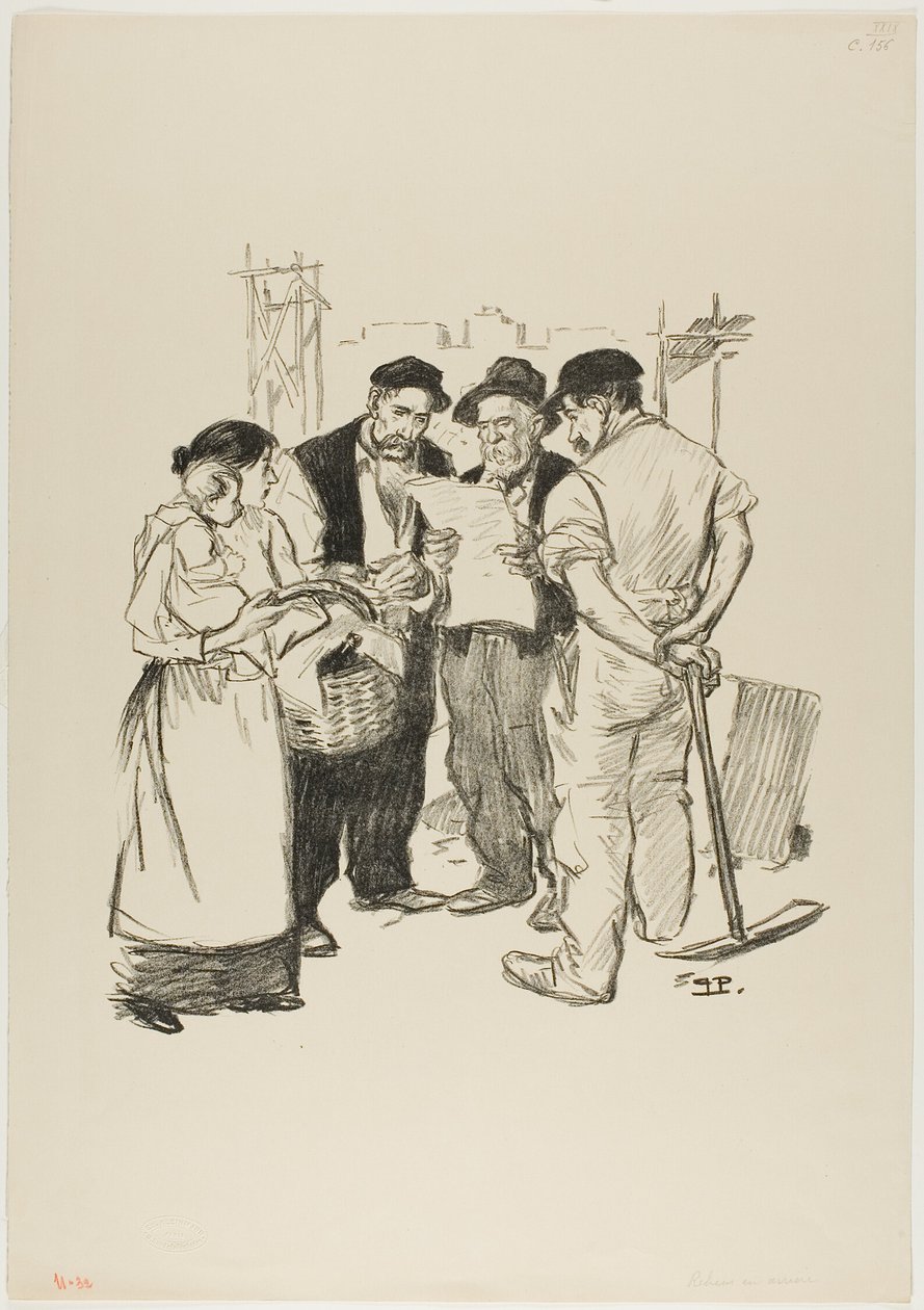 Terug naar het verleden door Théophile Alexandre Pierre Steinlen