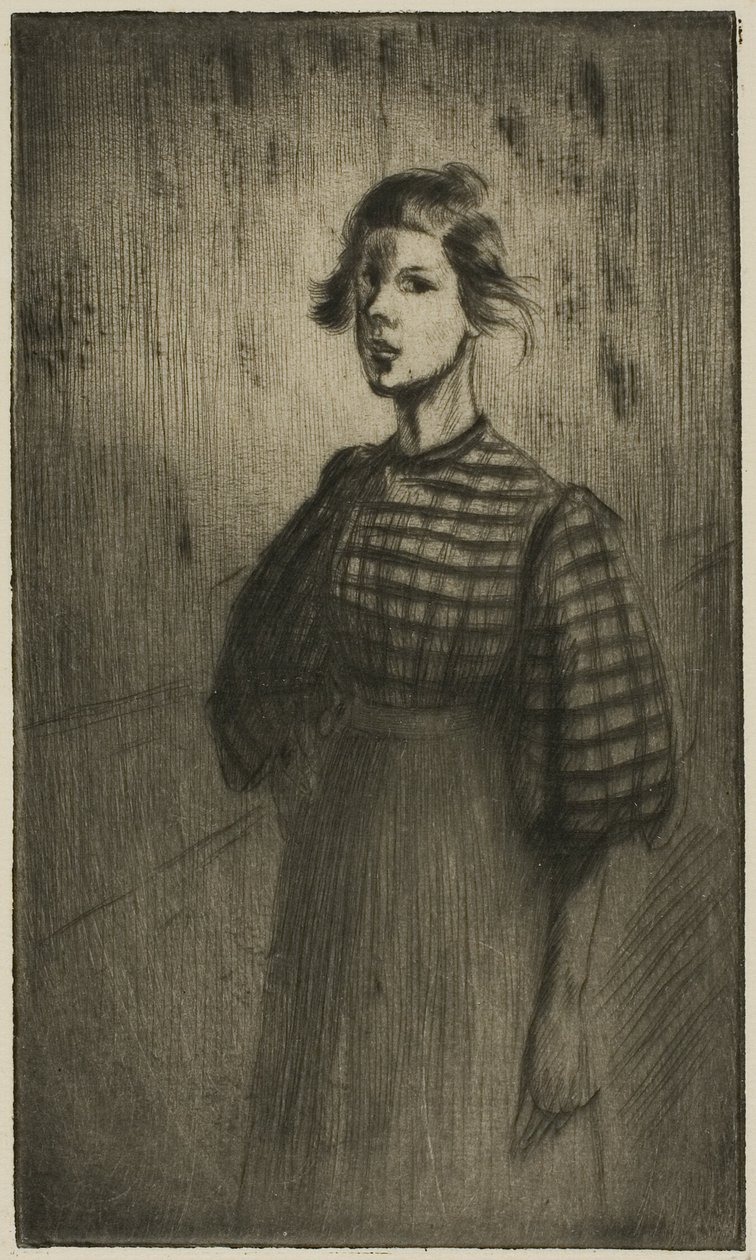 De leerling door Théophile Alexandre Pierre Steinlen