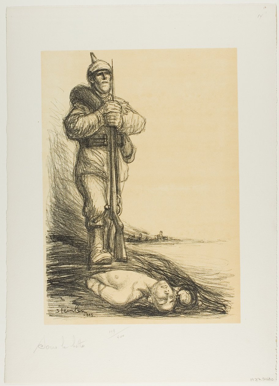 Onder de Laars door Théophile Alexandre Pierre Steinlen