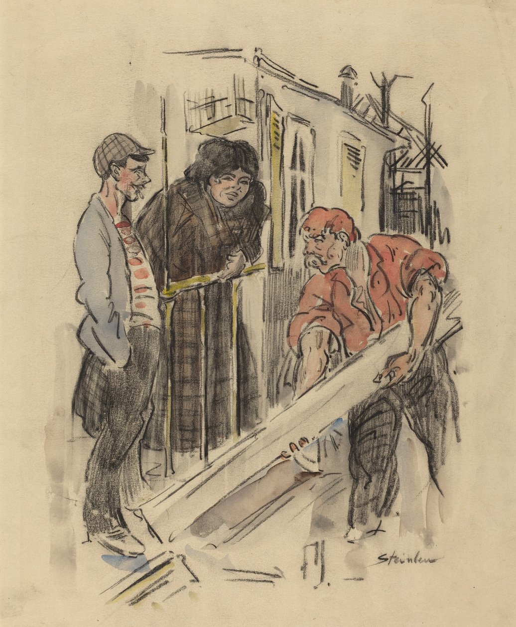 Roddels, laat 19e-begin 20e eeuw door Théophile Alexandre Steinlen